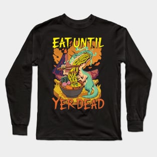 T-rex foodlover Long Sleeve T-Shirt